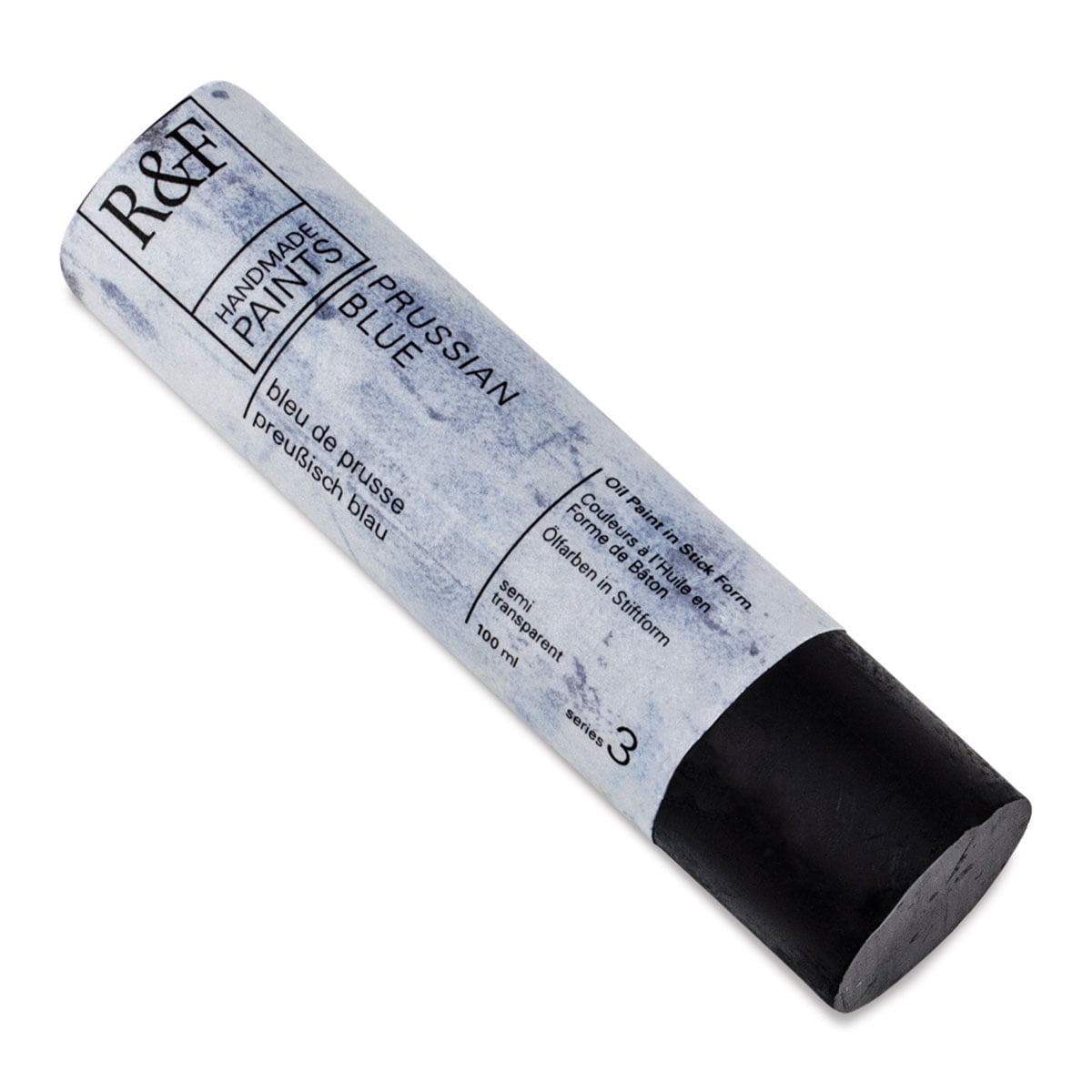 R&F Handmade Paints Pigment Stick, 100ml, Prussian Blue