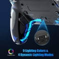thumbnail image 3 of Control inalámbrico BETMI para PS5 Pro/Slim con doble vibración y LED, 3 of 9