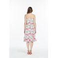 thumbnail image 3 of Hawaii Hangover Women's Hawaiian Mermaid Ruffle Dress XL Flamingo in Love, 3 of 5