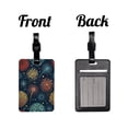 thumbnail image 4 of Fireworks Beautiful Stunning Faux Leather Travel Luggage Tag, 4 of 7