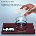 thumbnail image 2 of Dteck Magnetic Case for Samsung Galaxy S22 Ultra Compatible with MagSafe, Shockproof Military Grade Protection Magnetic Rugged Case for Samsung Galaxy S22 Ultra,Winered, 2 of 9