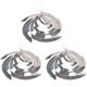 thumbnail image 3 of 3 piezas de repelentes de pájaros de perlas raras, revelador de espiral de pájaros, varillas de miedo de pájaros reflectantes, probador de disuasión de spinner ornamental. Afortunado Sencillez, 3 of 5