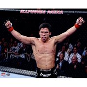 Joseph Benavidez Ultimate Fighting Championship Autographed 16" x 20" Arms Up Celebration Photograph - Fanatics Authentic Certified