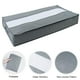 thumbnail image 5 of Organizador plegable de bolsa de almacenamiento de edredón para ropa de cama extra grande | Poliéster a prueba de polillas | Asas reforzadas con cremallera de alta resistencia | Lavable a máquina, 5 of 8