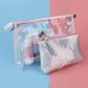 thumbnail image 2 of 2 unids/set bolsas de maquillaje multifuncionales organizador de neceser cosmético de embrague Plata Zulema Bolso de maquillaje de PVC, 2 of 8