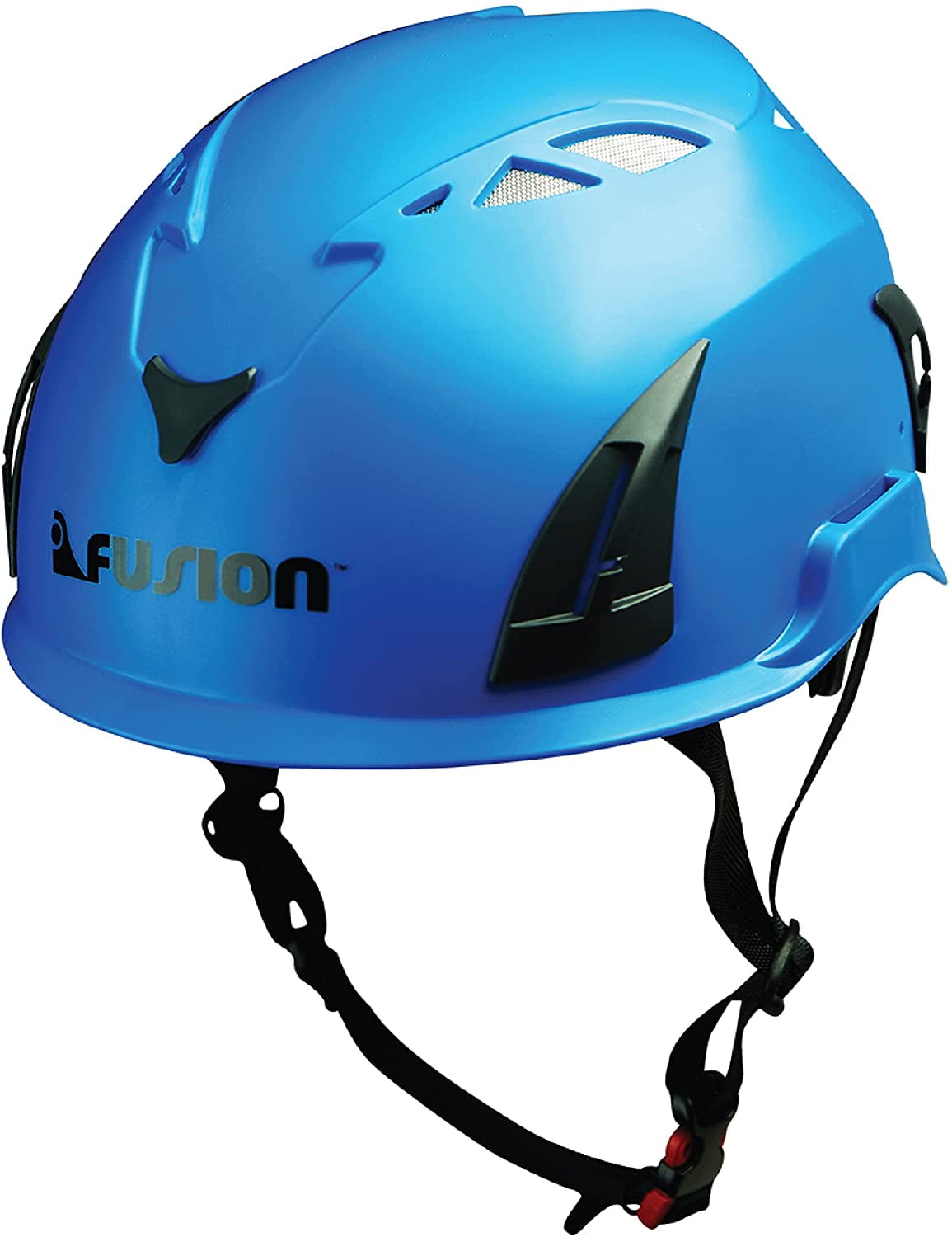 Fusion Climb Meka II Climbing Bungee Zipline Safety Protection Helmet Orange 