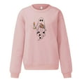 thumbnail image 4 of Sixuan Halloween Sweatshirt, Long Sleeve Shirts for Women Fall Fashion 2024 Hoodies, Women'S Pullovers Fun Graphic Print Round Neck Sweatshirt Tops, 4 of 9