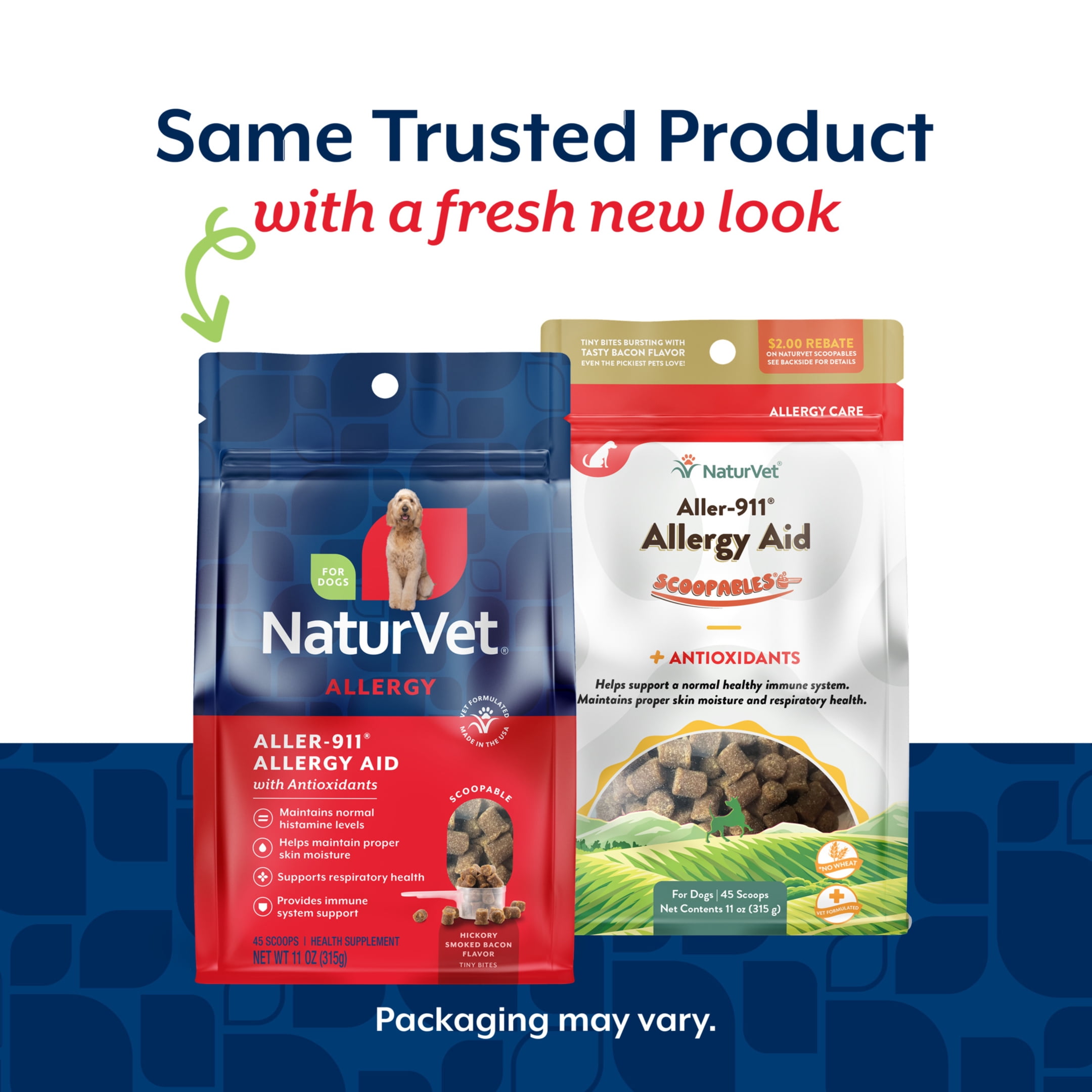 NaturVet Scoopables Aller-911 Allergy Aid Dog Supplements