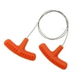 thumbnail image 1 of jinwen Scie à Fil Manuelle en Acier Inoxydable pour Randonnée Escalade Jardinage Orange, 1 of 9