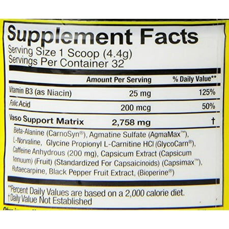 ProMera Sports Pump Extreme Blue Raspberry - 32 Servings
