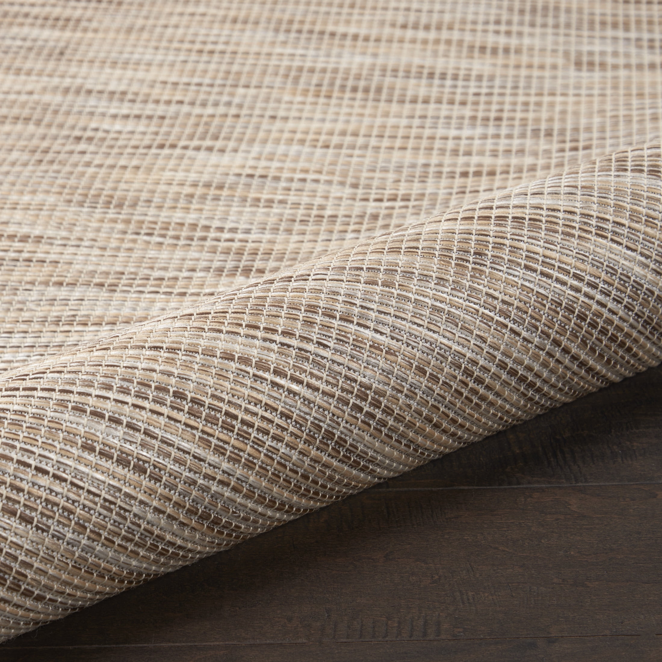 Nourison Positano Indoor/Outdoor Beige 8' x round Area Rug, (8 Round)