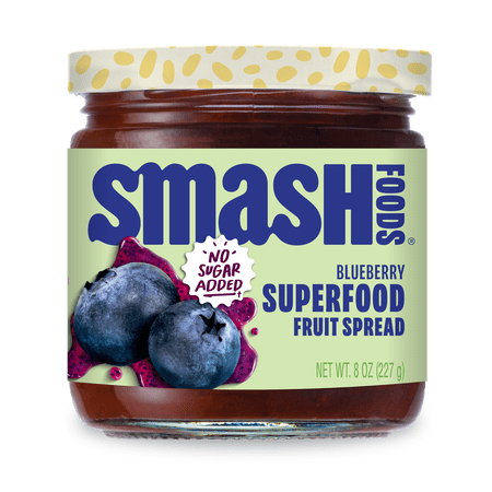 Smash Blueberry Superfood Fruit Spread 8oz