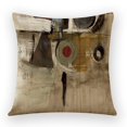 thumbnail image 4 of Funda de almohada de lino con estampado geométrico Retro, cubierta de cojín de sofá, decoración del hogar, se puede personalizar para usted, 40x40, 50x50, 60x60, 4 of 4