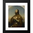 thumbnail image 2 of Nicaise De Keyser 15x18 Black Modern Framed Museum Art Print Titled - Eberhard (1445-96), Duke of Wurtemberg, as a Pilgrim in the Holy Land (1846), 2 of 5