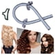 thumbnail image 5 of Sin calor Curling Rod diadema sin rizos rizador  Gris claro shamjiam Varilla que se encrespa sin calor, 5 of 9
