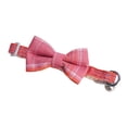 thumbnail image 3 of Cheers.US Pet Necklace Plaid Pattern Decor Accessories Adjustable Pet Dogs Cats Bowknot Collar with Bell Suitable for Both Small Dogs and Cats for Daily Wearing, 3 of 9