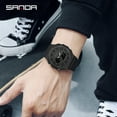 thumbnail image 3 of SANDA 2022 New Casual Women's Watches Fashion Luxury Digital Quartz Watch for Female Clock 5ATM Waterproof Relogio Feminino 6016, 3 of 6