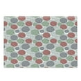 thumbnail image 1 of Retro Cutting Board, Knitting Balls Crochet Hand Made Theme Domestic Hobby Vintage Theme, Decorative Tempered Glass Cutting and Serving Board, Large Size, Coral Grey Reseda Green, by Ambesonne, 1 of 1