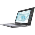thumbnail image 5 of Dell Precision 3000 15.6" FHD Laptop, Intel Core i7-11850H, 32GB RAM, 512GB SSD, Windows 10 Pro, Titan Gray, 5 of 28