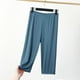 thumbnail image 1 of WILLBEST Pantalones Casuales para Mujer, Cómodos, Sueltos, de Pierna Recta, con Cintura Elástica, para Uso Diario, Primavera y Verano. XXXXL, 1 of 8