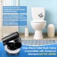 thumbnail image 3 of Toilet Flush Valve Assembly Compatible with American Standard 047107-0070A/3161-Series Toilet Flush Valve Flapper Replacement Kit for One Piece Toilets, 3 of 5