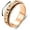 Rose Gold, variant on Jstyle Stainless Steel Fidget Rings for Anxiety for Women Spinner Ring 6mm Rose Gold Ring Thumb Ring Size 5-9