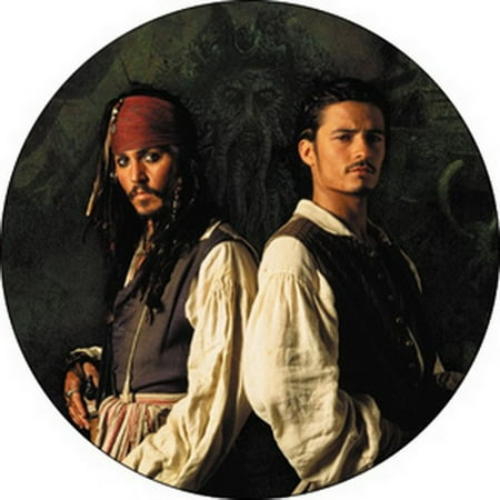 Jack Victor Two Button - Pirates of The Caribbean 2 Jack Will Button B-DIS-0383