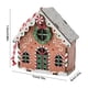 thumbnail image 3 of Decoración navideña Casita de madera Ideas navideñas Casita de nieve Adornos colgantes para el árbol de Navidad, 3 of 6