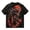 T10-Black, variant on Ulitacool Girls Tops Short Sleeve O Neck Cartoon Prints Tee 8-9 Years Black