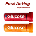 thumbnail image 5 of ELOVATE Fast Acting Glucose Tablets – 4g Each, Multiflavor (Peach & Raspberry) – Gluten Free, Fat Free, 8 Tubes (80 Count) – Quick Dissolving Energy Supplement, 5 of 11