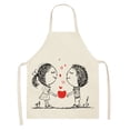 thumbnail image 1 of TIMIFIS BBQ Aprons for Men, Grill Master Apron for Men, Grilling Aprons, Barbeque Aprons, Fathers Day, Valentines Day, Birthday Gifts for Dad, Funny Chef Aprons for Men, 1 of 1