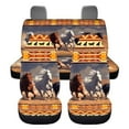 thumbnail image 2 of Pzuqiu Aztec Horse Car Seat Covers Full Set, Automotive Seat Covers Accessories Breathable Front Car Seat Cover Pack of 4 Car Seat Protector Cushion Pad Mat Easy to Install, 2 of 7