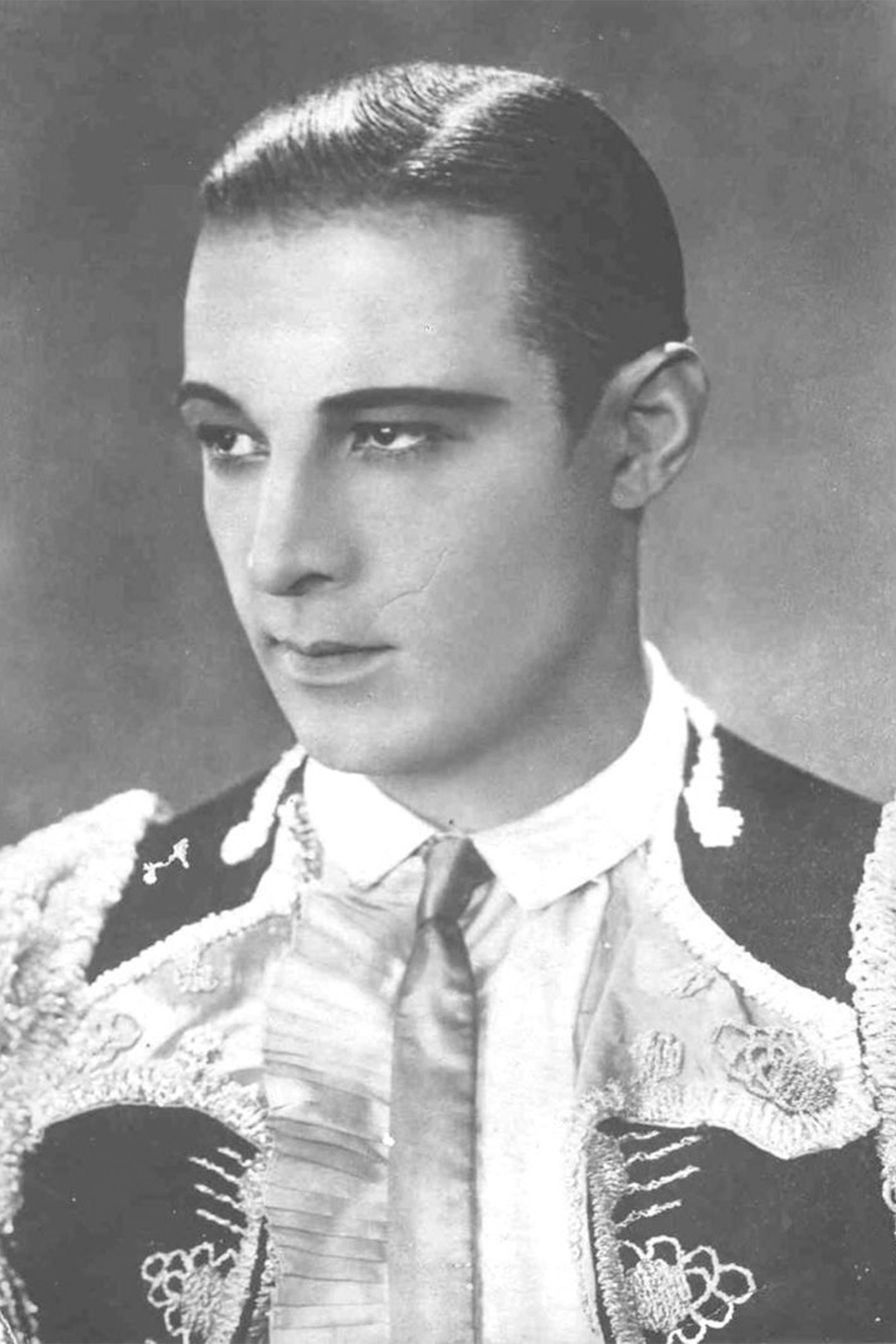 Poster Photo Rudolph Valentino 1924 Avec Barbe – Format 24x36 Pouces, Réédition US
