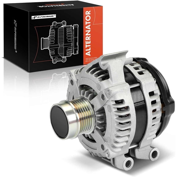 A-Premium Alternator Compatible with Chrysler Pacifica 2017 2018 2019 2020 3.6L, FWD, 12V 160A 6-Groove Pulley Clockwise, Replace# TN4210000830, 4210000830