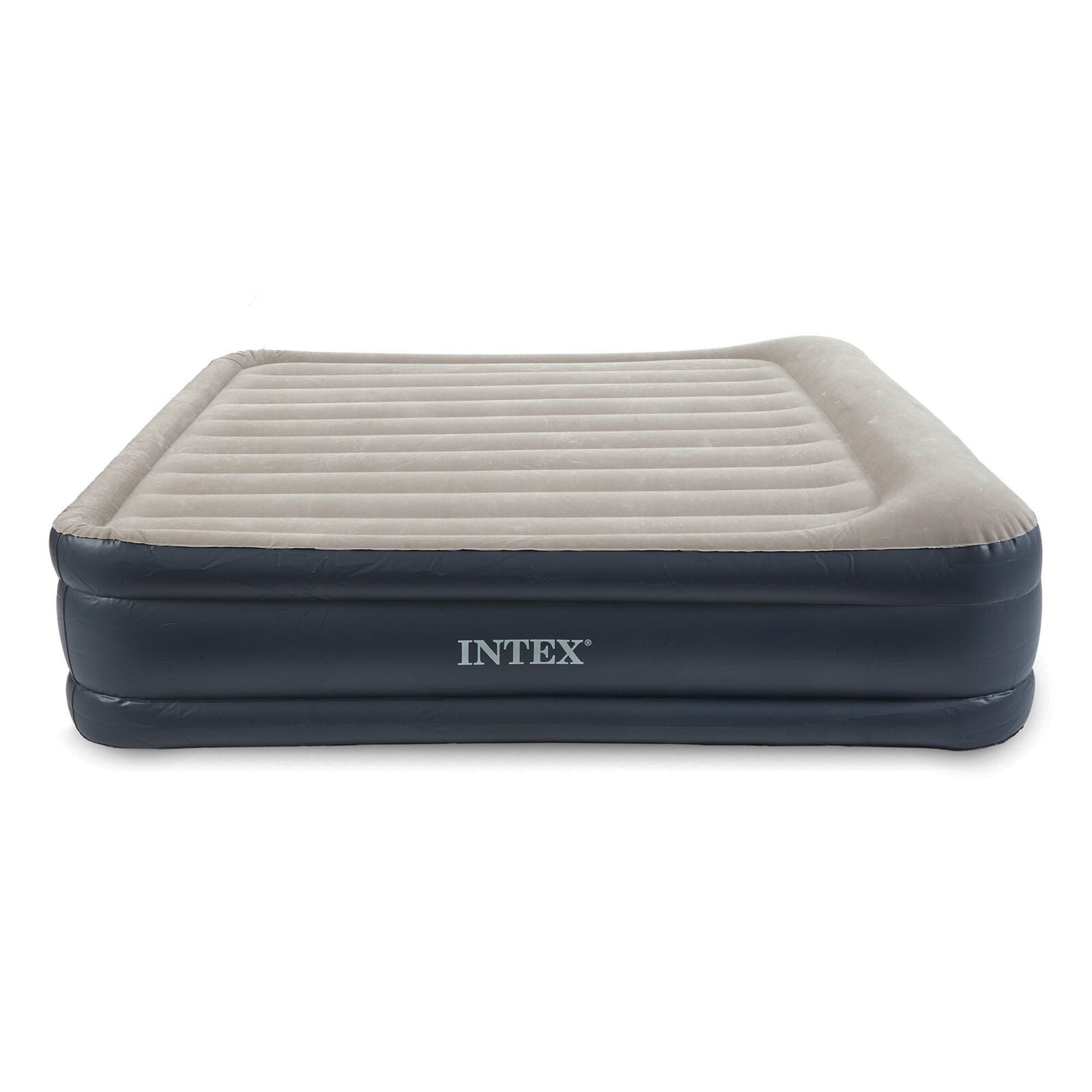 Intex Dura Beam Deluxe Raised Blow up Air Mattress Bed with Built in