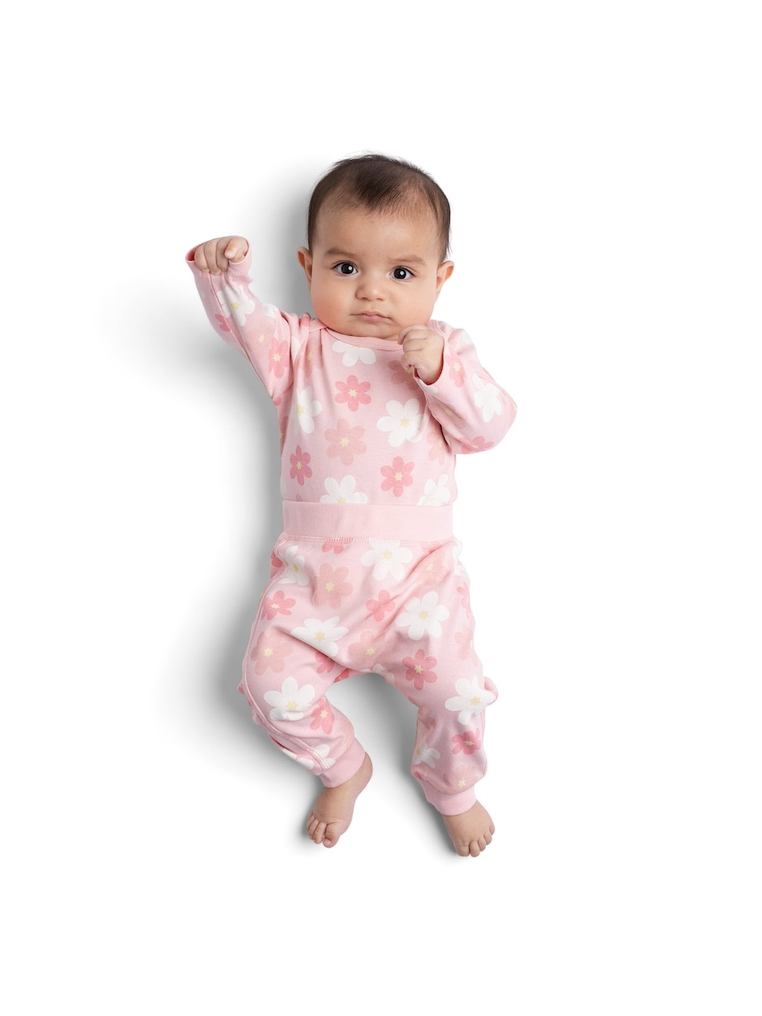 M+A by Monica + Andy Organic Cotton Gender Neutral First Moves Bodysuit + Groove Pant Set, Sizes Newborn -24 Months
