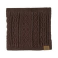 thumbnail image 2 of Dyfzdhu Men Women Winter Warmer Scarf Warmer Neck Thick Knit Coffee, 2 of 3