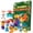 colorful, variant on Jsbaby Holiday Advent Calendar for Kids, 24 Gift Pieces - Includes 24 Toy Character Figures Accessories - Ages 4+-Valentine's Day Easter Christmas school presents for Boys, Girls, Teens, Adults