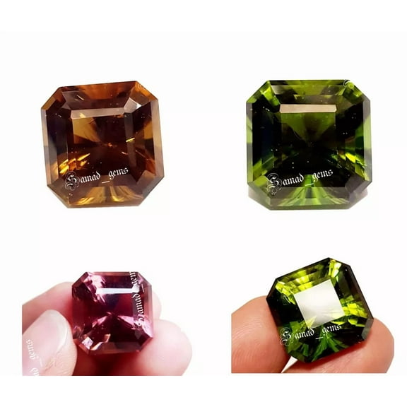 Color Change Alexandrite 36 Carat Handmade Trending Stones Square Shape