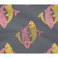 thumbnail image 4 of oneOone Cotton Flex Fabric Fish Block Print Sewing Fabric BTY 40 Inch Wide, 4 of 4