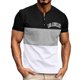 thumbnail image 1 of Mens Casual Pantalones Cortos Cuello Redondo Patchwork Suéter Blusa de Fitness, Camisetas para Hombre, 1 of 5