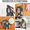 thumbnail image 7 of Dreamtimes Gingerbread Man Kitchen Dish Towel 1 Pack, Soft Absorbent Dishcloths Reusable Hand Towel Washable Tea Towels for Home Kitchen Bar Table Decor, 28 x 18 Inch, 7 of 7