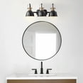 thumbnail image 2 of Aiwen 3 Lights Metal Dome Shade Industrial Vintage Vanity Lamp Modern Light Fixture, 2 of 8