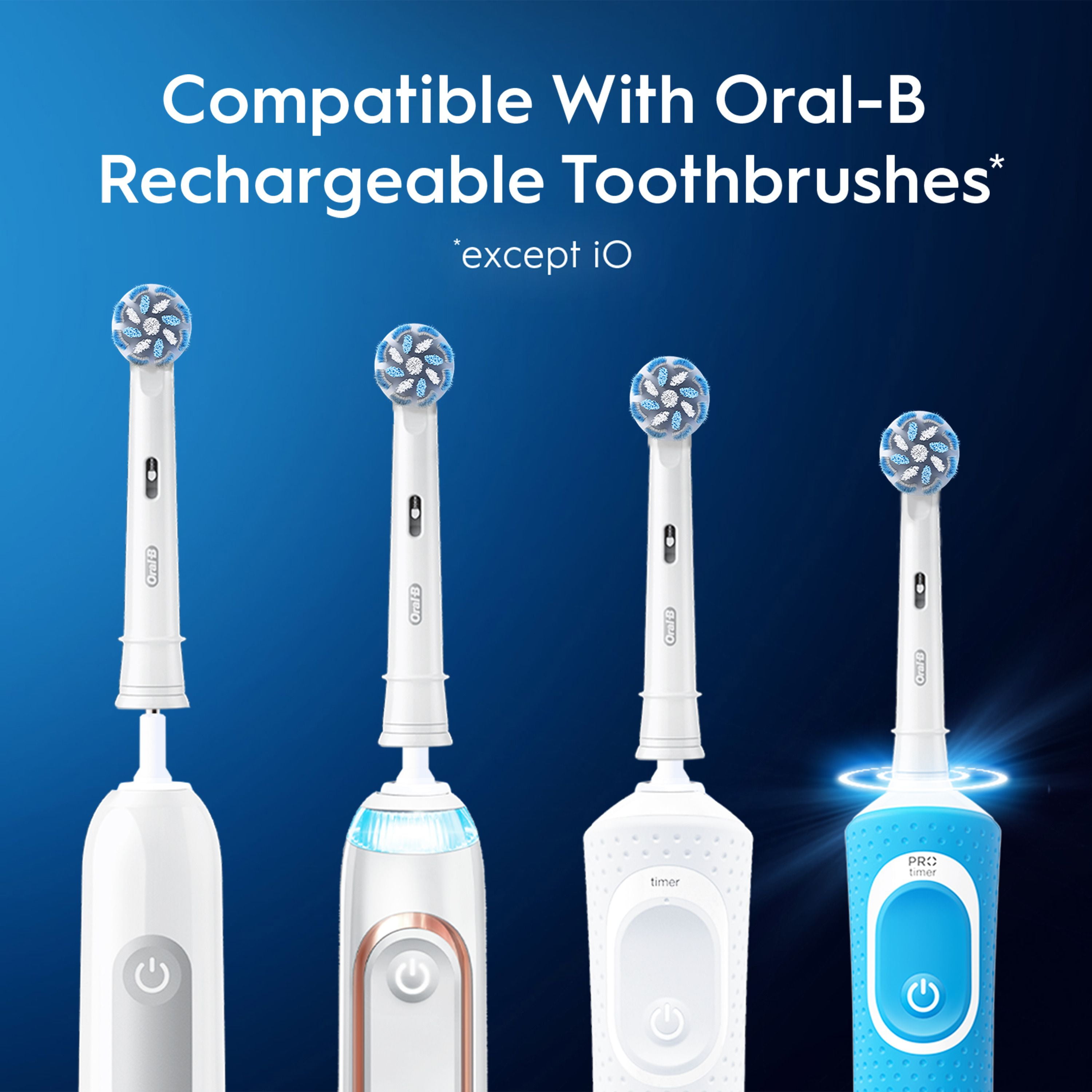 Brossettes de rechange Oral-B Sensibilité et gencives X filaments en X