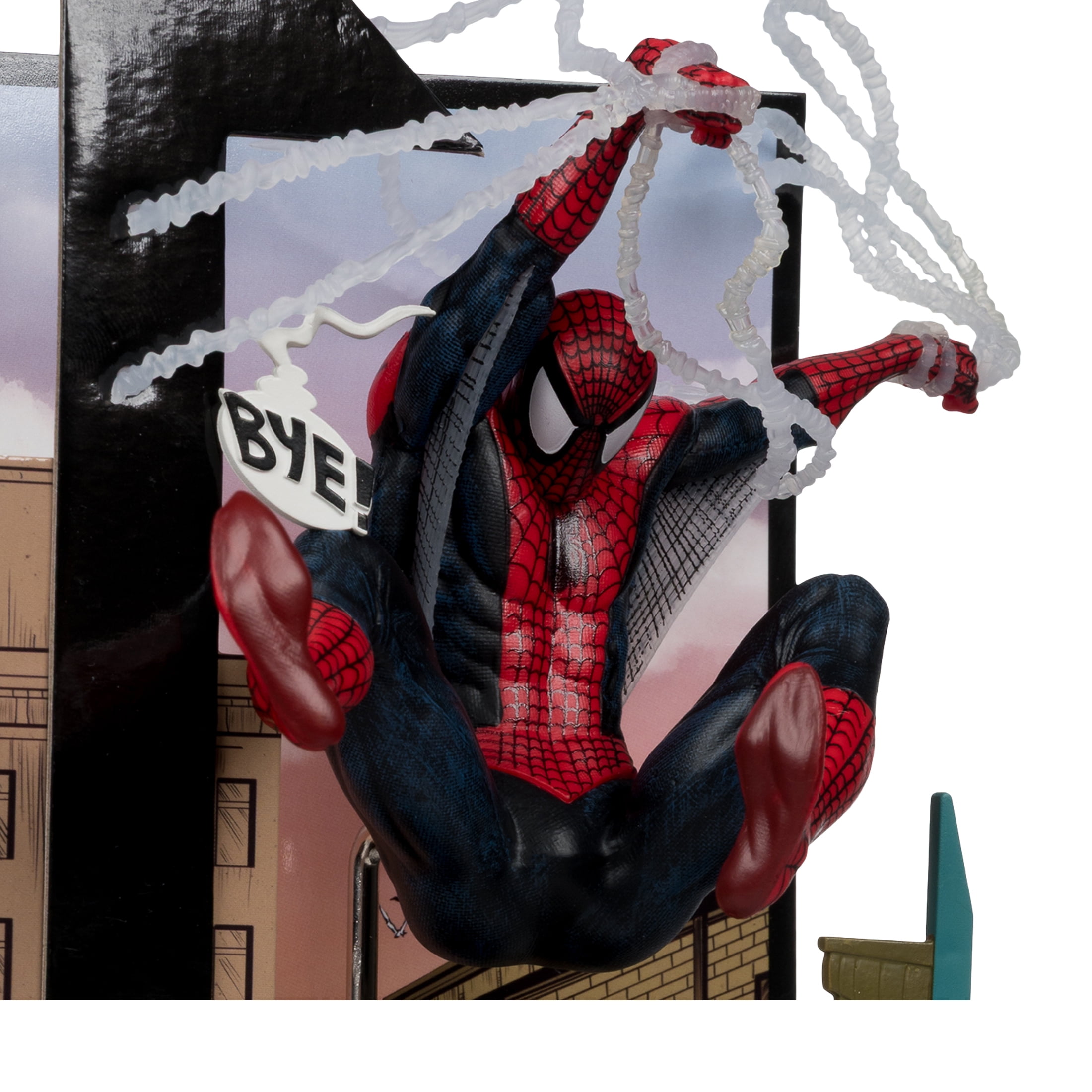 Spider-Man (Marvel: Spider-Man #6) 1:10th Scale Collectible with Scene - McFarlane Toys