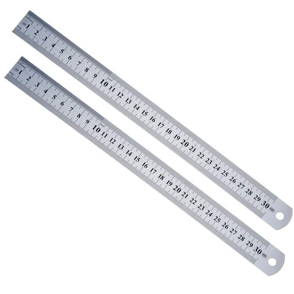 Stainless Steel Ruler Machinist Ruler metric Ruler imperial - Temu