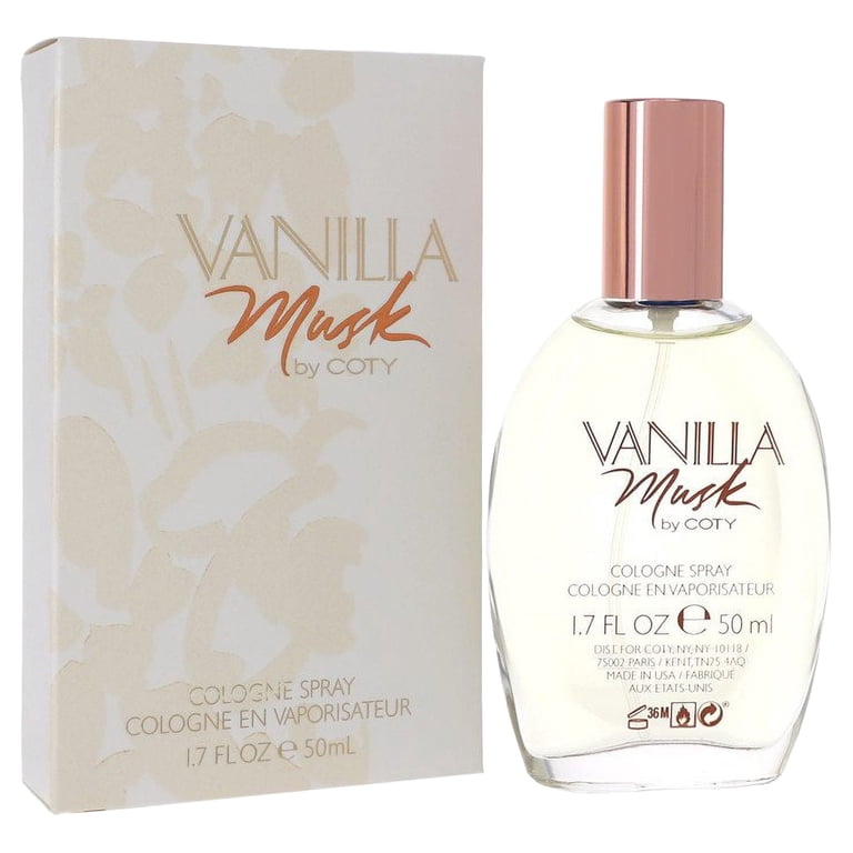 Coty Vanilla Musk Cologne Spray 1.7 oz, For Women - Walmart.com