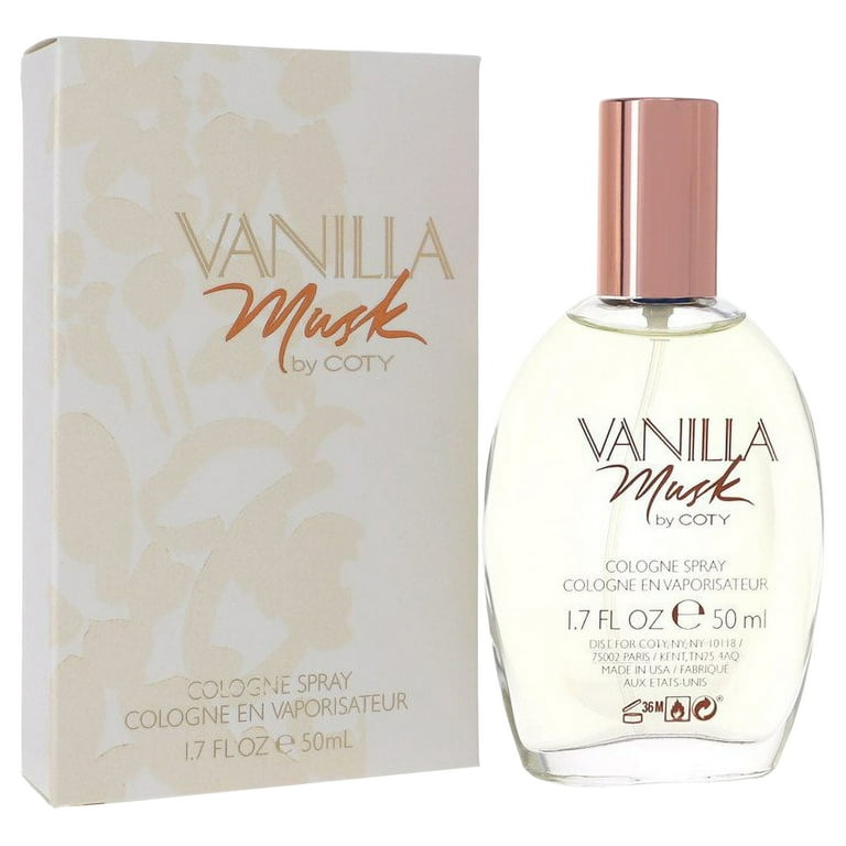 Vanilla Musk Cologne Spray By Coty - 1.7 oz Vanilla Musk Cologne Spray By Coty - 1.7 oz
