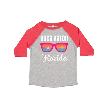 

Inktastic Boca Raton Florida Vacation Gift Toddler Toddler Girl T-Shirt