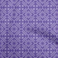thumbnail image 1 of oneOone Cotton Silk Purple Fabric Asian Floral Block Sewing Fabric By The Yard Printed Diy Clothing Sewing Supplies 42 Inch Wide, 1 of 4